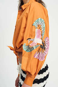 Pom: Pom Amsterdam Lexi Bird Blouse