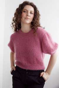 Flock Bailey Short Sleeve Jumper Camelia