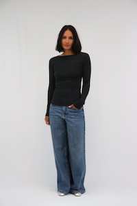 Tatāno Sabine Top Charcoal