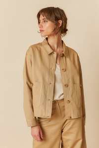 Indi Cold: Indi & Cold Structured Twill Jacket