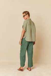 Indi Cold: Indi & Cold Windowpane Check shirt