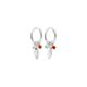 Pilgrim Sense Earrings Silver Plated/Multi