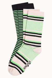 King Louie 2-Pack Socks Icon Paradise Green