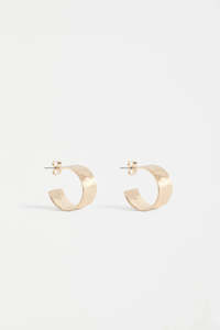 Gifts Under 100: Elk Gild Hoop Earring Gold