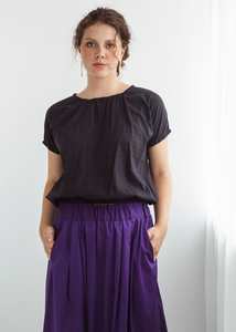 Dalston Izzy Top Black Self Check