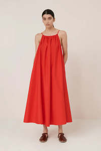 Kowtow Sale: Kowtow Sway Dress Scarlet