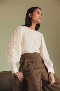 Indi & Cold Romantic Embroidered Blouse