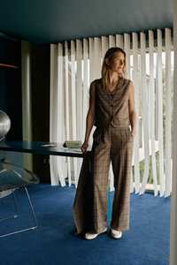 Indi Cold: Indi & Cold Paty Tartan Pant Visón