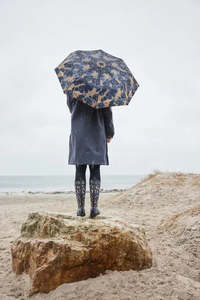 Gifts: Ilse Jacobsen Logo Umbrella -Beige Butterfly