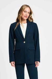 POM Amsterdam Chloe Blazer Eternal Blue