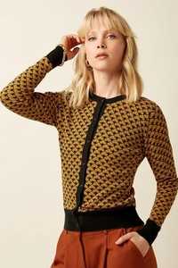 King Louie Round Neck Cardi Frio