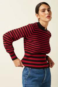 King Louie Flavia Top Berry