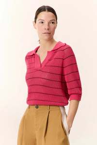 Leon & Harper Make Polo Rose