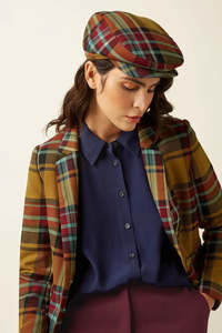 King Louie Peaky Cap Caroll Check