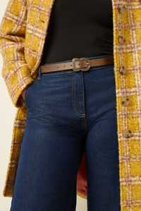 King Louie Leather Belt Bronze Brown
