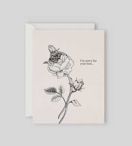 Gifts: Father Rabbit Stationery | Card | I'm Sorry For Your Loss