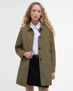Raincoats: Barbour Babbity Reversible Showerproof Jacket Dusky Green/ Ancient
