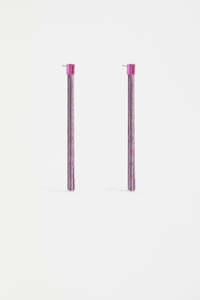 Jewellery Gifts: Elk Vodel Drop Earring Violet
