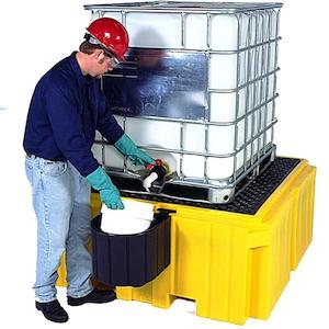 Products: Ultra IBC Pallet Bucket Shelf - pH7 - Neutralising Hazards