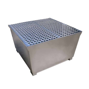 Products: Ultra IBC Spill Pallet - Steel Model - pH7 - Neutralising Hazards