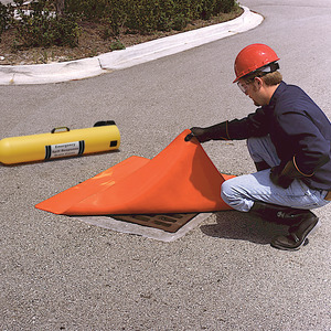 Products: Ultra Drain Seal 122x122cm - Orange - pH7 - Neutralising Hazards