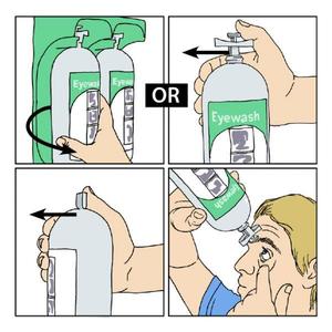 Products: Tobin Sterile Saline Solution - 2 Replacement Bottles - pH7 - Neutralising Hazards