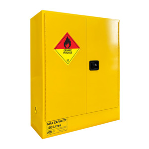 Organic Peroxide Cabinet - 100L Oversize - pH7 - Neutralising Hazards