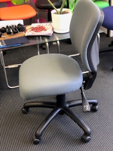 Huge Sale - Boxta 3 lever task plastic back chair with Spring Seat (upholstered &hellip;