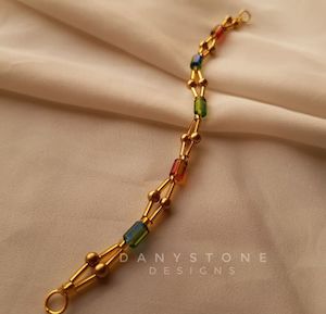 Handmade Jewelry: Handmade Multi-Color Beaded Bracelet