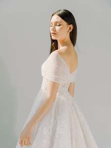 Wedding Dress: Cordelia Crystal Gown