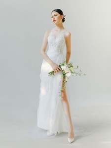 Wedding Dress: Penelope Illusion Gown
