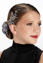 Accessories: FLORAL GLITTER APPLIQUE