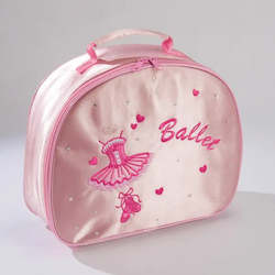 Dance Shoe Bags: Katz Satin Ballet Soft Vanity Case