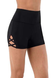 Dancewear: Lattice Shorts - adult