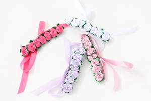 Hair Accessories: Ribbon Blossom