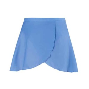 Dancewear: Wrap Skirt Cornflower Blue - Adult