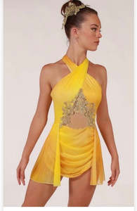 Competition: SAFFRON + Hair Accessory lyrical dress - size adult. AM