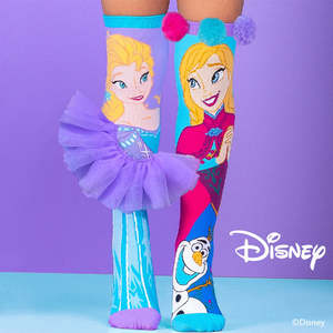 Elsa and Anna Socks