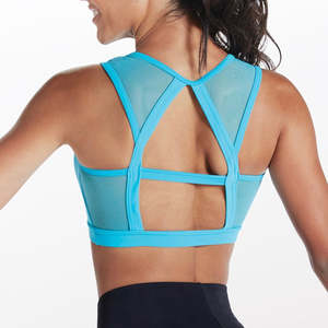 Crops: Mesh Back Bra Top