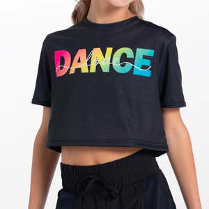 Crops: Dance Cropped Tee