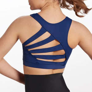 Crops: Asymmetrical Ladder Back Crop Top