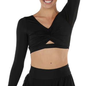 Tops And Crops: Tiffany Long Sleeved Crop