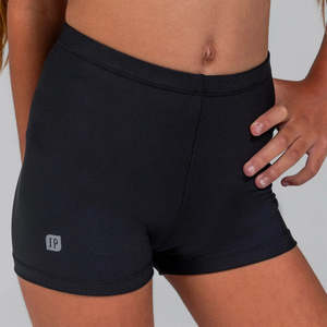 Acro Gymnastics: Black Lycra Short 2.0