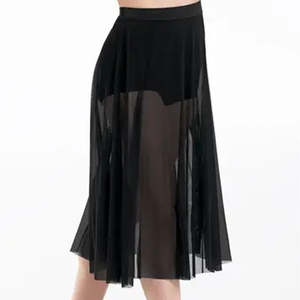 Ma Rts: Midi Length Mesh Skirt