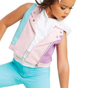 Ic Rts: Moto Vest and Mid Rise Jegging Set