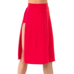 Ic Rts: Matte Jersey Panel Skirt