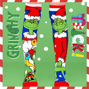 Gift: Grinchy Trick Socks