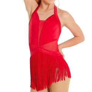 Lc Rts: Lustre Fringe Halter Dress