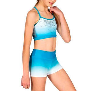 Spangle Crop & Short Set