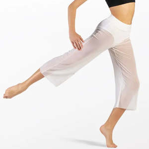 Mesh Culotte Pants